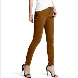 DL1961 Margaux Instasculpt Ankle Skinny Jean | Rust Brown | Size 26